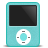 iPod Nano Turquoise Icon